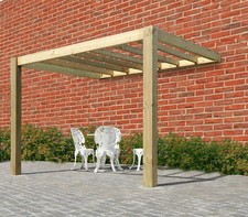 Timber Frame Lean-To 3m x 3m