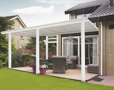 White Garden Veranda Car port