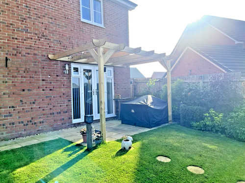 Quality wood timber - quality, garden