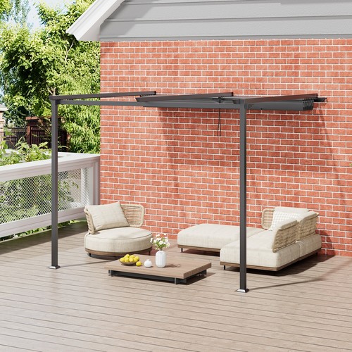 Outdoor lean wall - wall, pergola