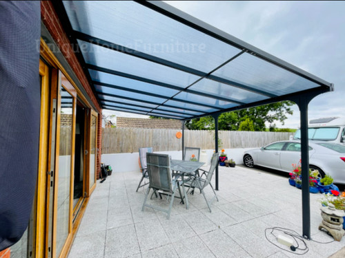 Wall mounted pergola outdoor - wall,