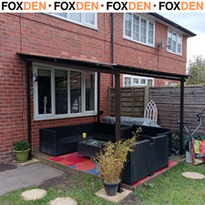 Metal Garden Pergola with