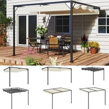 Outdoor Lean To Pergola