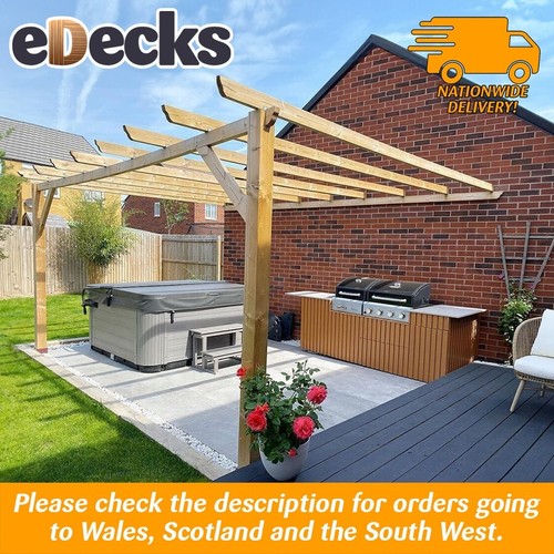 Lean car port pergola - lean,